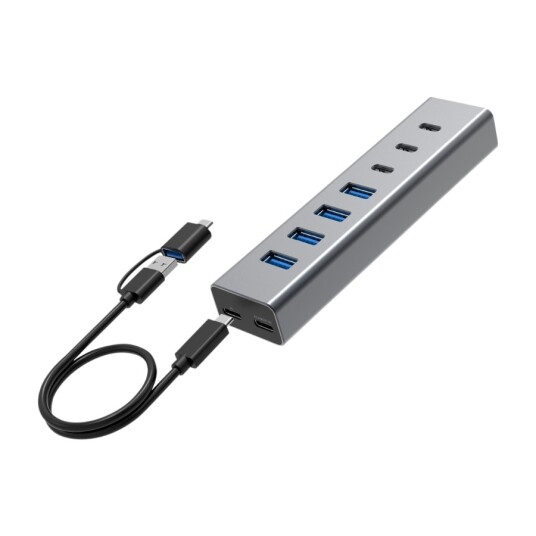 Dacota Platinum 7 Porter USB A/USB C 3.0 hub