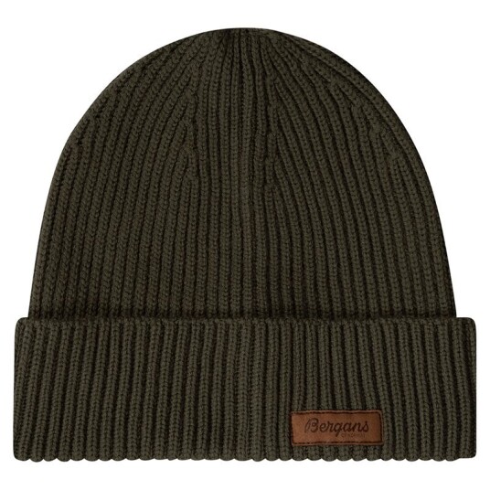 Bergans Nordmarka Merino Beanie Dark Green Mud Dark Green Mud Onesize Bergans Nordmarka Merino Beanie Dark Green Mud Dark Green Mud Onesize