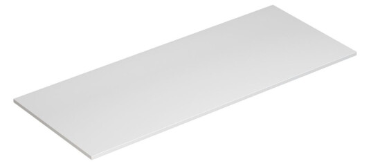 Dansani Calidris Shape Kompositt Benkeplate Måltilpasset B40-240xh1xd40cm Hvit Matt / 100cm