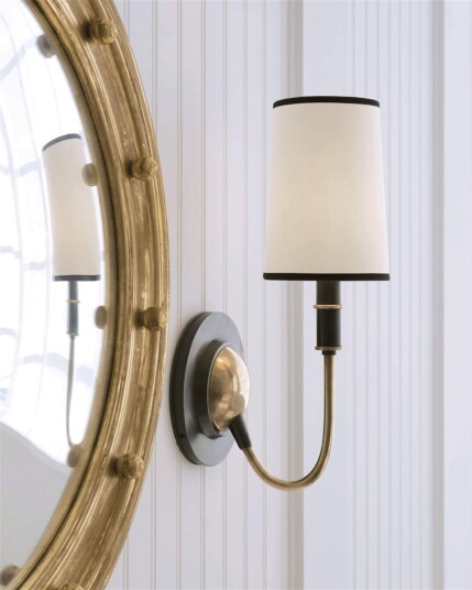 Elkins vägglampa brons antik/mässing Elkins vägglampa brons antik/mässing