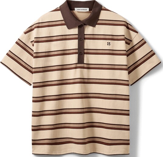 Sofie Schnoor Pilsw Polo T Shirt Brown XL