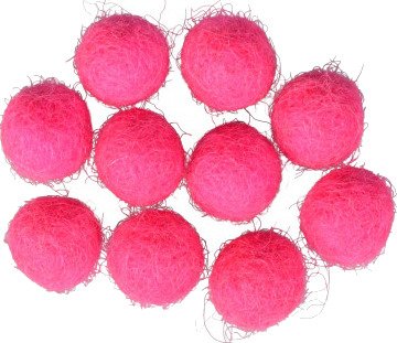 Creafelting Filtkuler 10 mm rosa P3 10 stk.