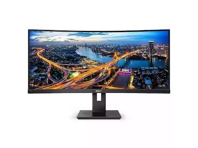 Philips 34" B Line 345B1C Buet Skjerm med 3440x1440 Oppløsning og 100Hz Philips 34" B Line 345B1C Buet Skjerm med 3440x1440 Oppløsning og 100Hz
