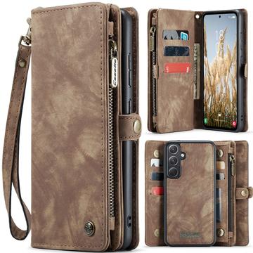 Caseme Samsung Galaxy A36 008 2 i 1 Multifunksjonell Lommebok deksel   Brun