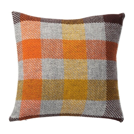 Klippan Yllefabrik Gotland putevar/putetrekk 45 x 45 cm Multi-gul