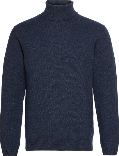 Casual Friday Cfkarl Roll Neck Bounty Knit Navy XXL