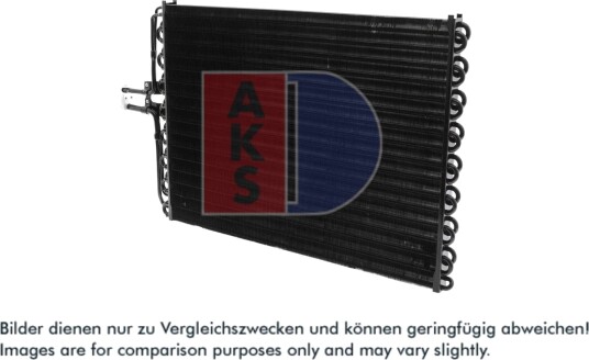 Kondensator, klimaanlegg AKS DASIS 182250N