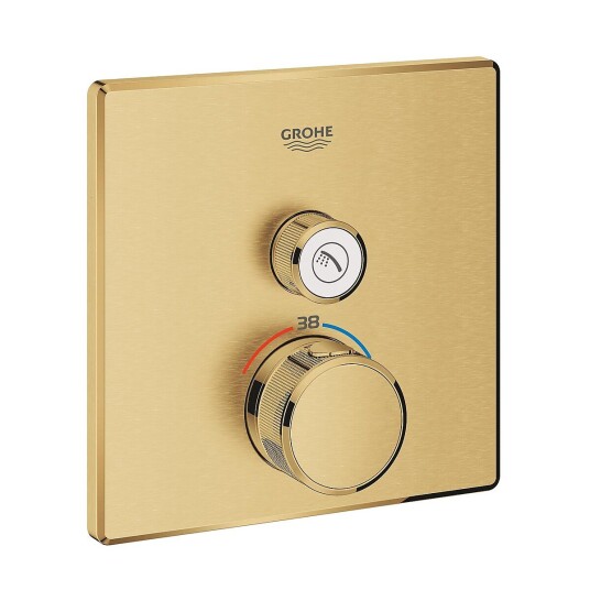 Grohe Grohtherm SmartControl termostat Med 1 uttak, Brushed Cool Sunrise