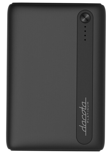 DACOTA PLATINUM A5 POWERBANK 5000 MAH, SVART