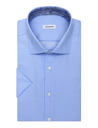Seidensticker New Kent 102 Patch 12 1/2 Blue 42