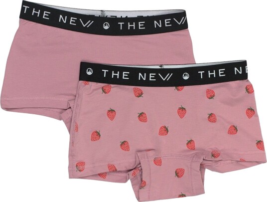 The New Hipsters - 2-pack - Orchid Haze m. Mansikka - The New - 5-6 år (110-116) - Hipsters Lilla Rosa