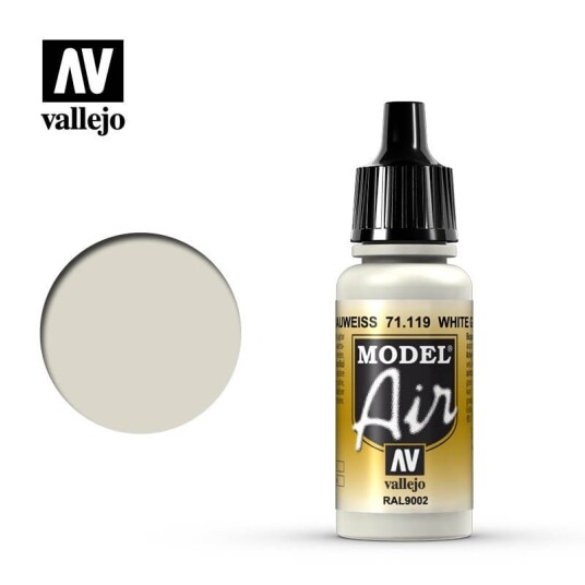 Vallejo Model Air White Grey 17ml (71.119)