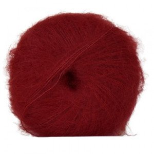 Hjertegarn Silk Kid Mohairgarn 1045 Rød