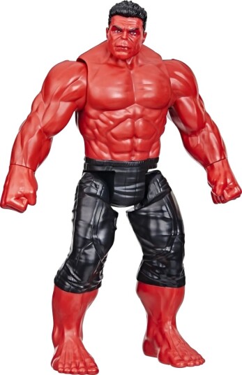 Hasbro Titan Hero Red Hulk 30 cm Actionfigur - Rød