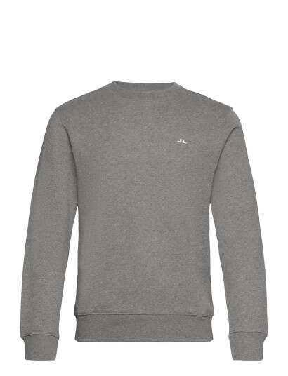 J. Lindeberg M Crew Neck Sweat - Grey - S J. Lindeberg M Crew Neck Sweat - Grey - S