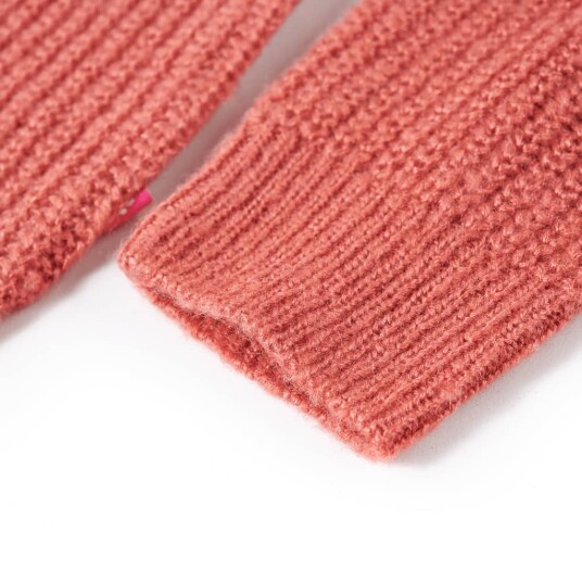 vidaXL Barnegenser strikket medium rosa 140