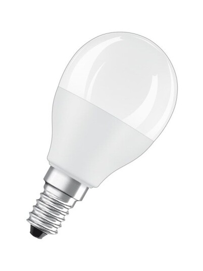 Osram LED-lyspære STAR+ RGBW Remote mini-ball 5,5W/827 (40W) frosted dimmable E14