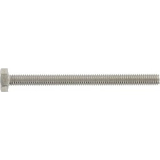 S+P DIN 933 Sekskantskruer Syrefast A4 M10 x 100 mm - 50 stk.