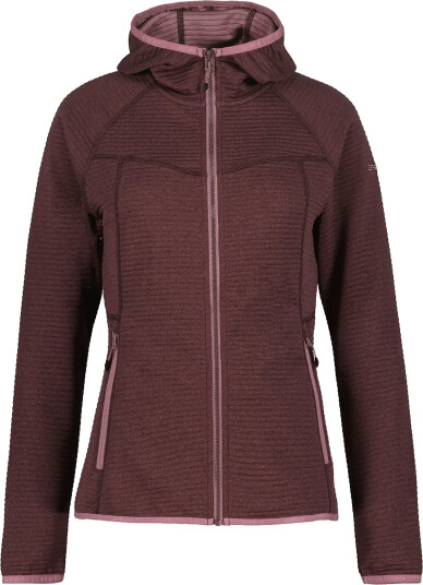 Icepeak Icepeak Berryville/Wm Midlayer Jacket - Burgundy - XXXL 60 cm