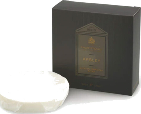 Truefitt &amp; Hill Apsley Luxury Shaving Soap Refill For Wooden Bowl