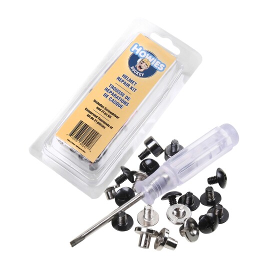 HOWIES Helmet Repair Kit 23/24, reparasjonssett BLACK/GREY