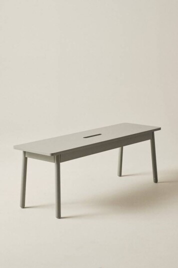 Kinna benk 120 cm Grågrønn Kinna benk 120 cm Grågrønn
