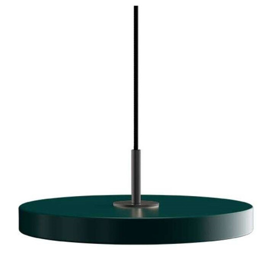 UMAGE - Asteria Pendel Mini Forest Green/Black Top - Lampemesteren