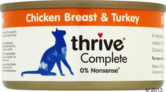 Thrive Complete Kyllingbryst & Kalkun 12 X 75 G