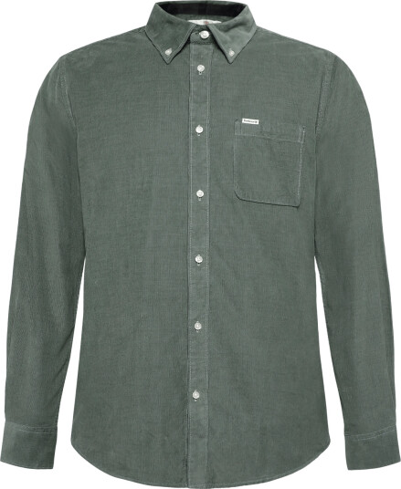 Barbour Barbour Ramsey Tailored Cord Shirt   Khaki green   S