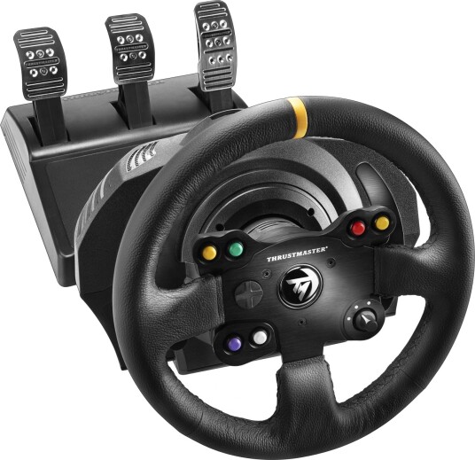 Thrustmaster TX Racing Leather Edition Ratt + Pedaler PC Xbox One Xbox Series S/X THR4460133 Thrustmaster TX Racing Leather Edition Ratt + Pedaler PC Xbox One Xbox Series S/X THR4460133