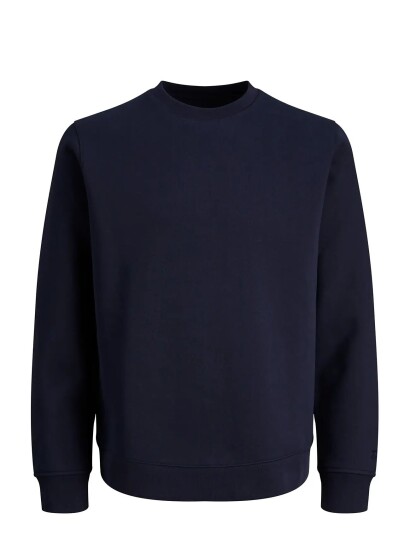 Jack & Jones Jprblaethan Logo Crewneck Sweat Sn Navy S
