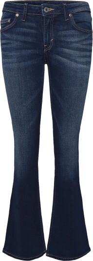 Weekday Luna Low Rise Skinny Bootcut Jeans STORM BLUE 25 x 32 Weekday Luna Low Rise Skinny Bootcut Jeans STORM BLUE 25 x 32