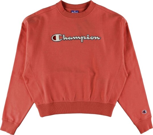 Champion Fashion Collegegenser Rød m. Logo Champion 18 20 år Collegegenser