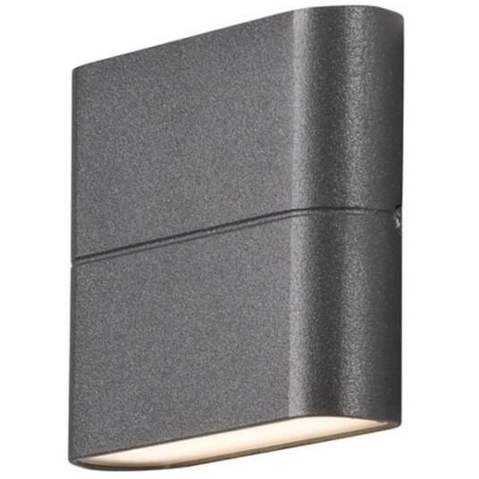 Konstsmide Chieri Veggarmatur 2x3W, LED, antracit Konstsmide Chieri Veggarmatur 2x3W, LED, antracit
