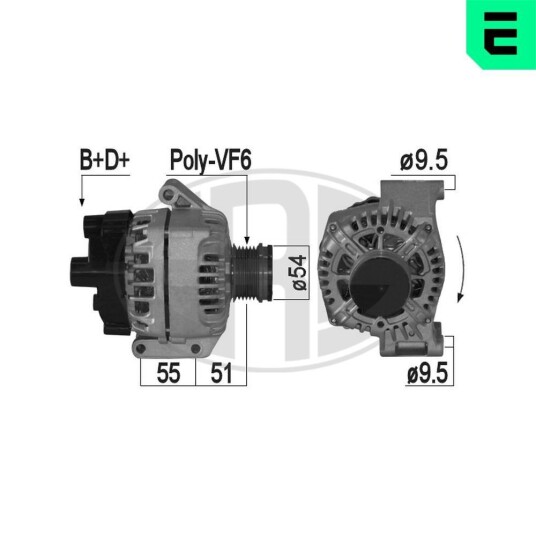 Dynamo ERA 209225A