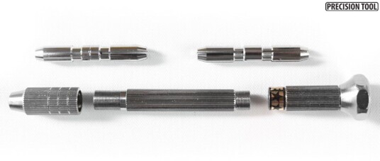 Tamiya Håndbor Fine Pin Vise D (0,1mm til 3,2mm)