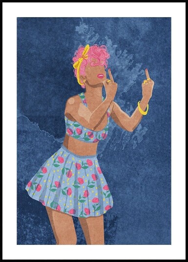 Not your girl Plakat / 100x150cm