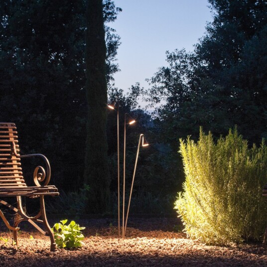 Utelampe Vibia BRISA Brun / Rust Plast Design 103 Brun / Rust
