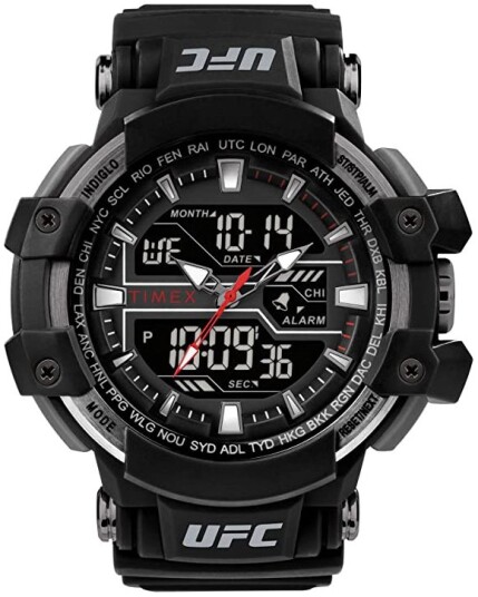 Timex Herreklokke TW5M51800 Ufc LCD/Gummi Ø53 mm