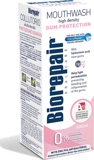 Biorepair Zinc Hydroxyapatite Munnvann Gum Protection 500 ml. Biorepair Zinc Hydroxyapatite Munnvann Gum Protection 500 ml.