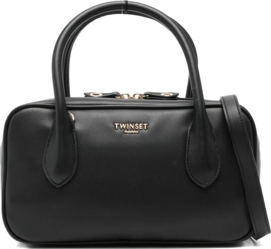 Twinset Dame Vesker Svart ONE SIZE, Twinset Dame Vesker Svart ONE SIZE,