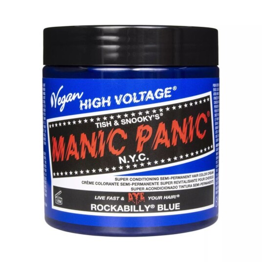 Manic Panic Classic Rockabilly Blue 237ml Manic Panic Classic Rockabilly Blue 237ml