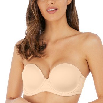 Wacoal BH rød Carpet Strapless Bra Beige polyamid D 100 Dame Wacoal BH rød Carpet Strapless Bra Beige polyamid D 100 Dame