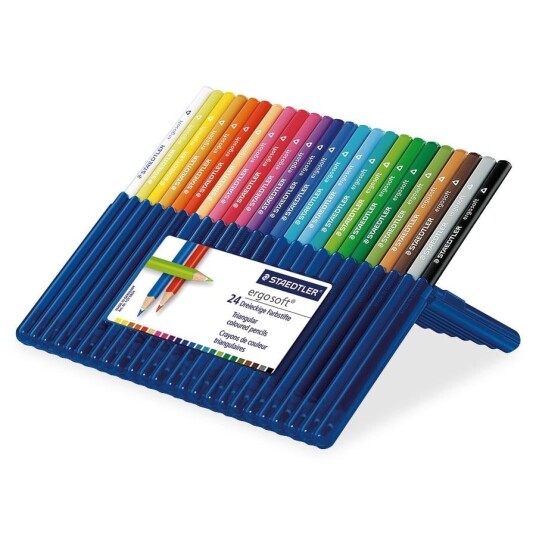 Staedtler Col. pencil ergosoft 24pcs FSC 100% Staedtler Col. pencil ergosoft 24pcs FSC 100%