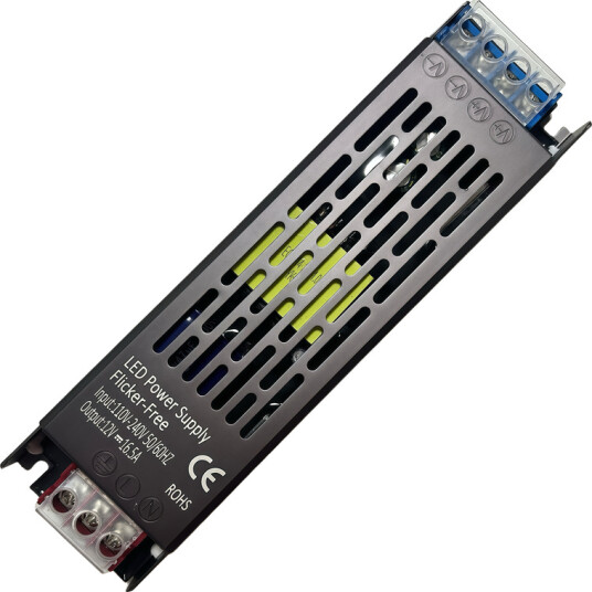 200W / 12V DC strømforsyning 16,6A IP20 innendørs Flicker free 200W / 12V DC strømforsyning 16,6A IP20 innendørs Flicker free