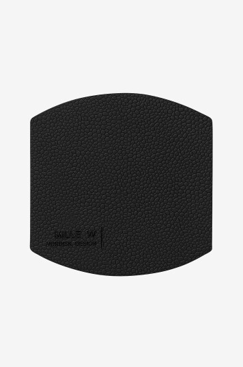 MiLLE W NORDISK DESIGN   Bordskånere Ellips 4 pakning   Svart