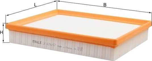 Luftfilter MAHLE ORIGINAL LX 4296/7 Luftfilter MAHLE ORIGINAL LX 4296/7
