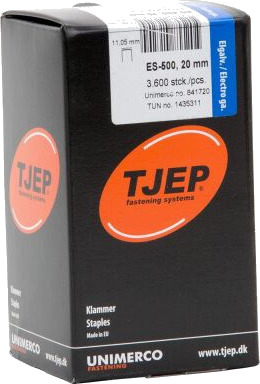 TJEP 841735 Klammer ES-500 FZB 35 mm 2000-pakning Innfesting
