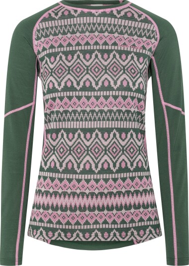 Kari Traa Women's Malia Long Sleeve Thyme S Kari Traa Women's Malia Long Sleeve Thyme S