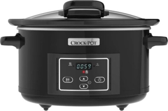Crock-Pot CSC052X Svart Silver Glas Crock-Pot CSC052X Svart Silver Glas